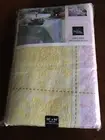 Home Wear Spring "BRIAR ROSE” Jacquard Tablecloth 60x84 NIP Oblong