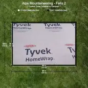 Tyvek Footprint for the Alps Mountaineering Felis 2 Tent