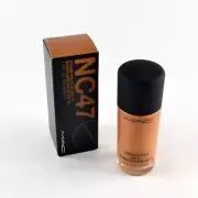 Mac Studio Fix Fluid Foundation SPF15 NC47 - Full Size 30mL / 1.0 Oz. New