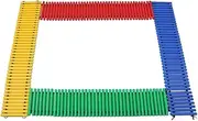 4 Pack Toddler Balance Beam, Kids Stepping Pathway, Indoor and Outdoor Balance Blocks, Children Games Toys Promote Agility, Strength, Active Play/7569 (Color : OneColor)