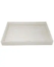 BIDKhome Resin Rectangular Tray