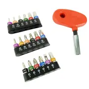 1Set 1/4 Ratchet Wrench Screwdriver Set Mini Screw Driver DIY Household Hardware Tool