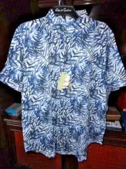 Robert Graham Broadhollow Short Sleeve Shirt Size 2XL New with Tags