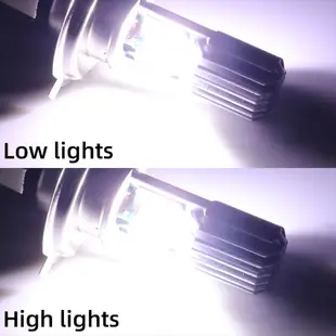 摩托車大燈 LED H4 P15D BA20D 燈泡高低亮 LED燈 機車摩托車配件大燈