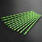 High Quality Cute Paper Birthday Jungle 25pcs Party Panda Straws Bamboo