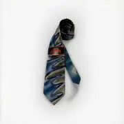 Jerry Garcia Necktie 100% Silk Designer Floating Planes Collection Fifty Two NWT