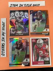 AJ Dillon 2020 Prizm refractor rc Packers Rookie Silver Refractor #140 non auto