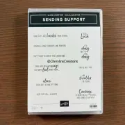 Sending Support Stampin Up Stamp Set 160822 NEW COURAGE GOOD LUCK HERE FOR YOU