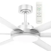 Martec Albatross II 72" LED DC 6 Blade Smart Ceiling Fan with Remote Control