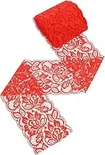 Elastic Lace Trim Decorative Ribbon for DIY Crafts Sewing Trim for Skirts Garments Accessories for Weddings Birthdays Parties