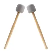 2 Pack Drum Mallet 13" Foam Drum Mallets Stick Bass Drum Mallet Drum Stick Ti...