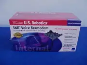 3COM U.S. ROBOTICS 56K VOICE FAX MODEM # 5685 NIB