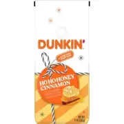 Dunkin Donuts Ho Ho Honey Cinnamon Clover Ground Coffee 11 oz (1 Bag) JUN 25