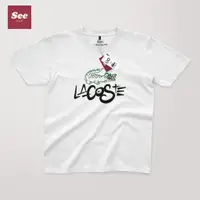 在飛比找蝦皮購物優惠-Lacoste Crocodile 兒童系列品牌兒童 T 恤