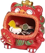 Key Bowl for Entryway Table - Decorative Bowl Key Holder Tray | Lion Shape Home Décor Accents for Living Room, Centerpiece, Coffee Table, Vanity