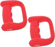 Mipcase 2pcs Ergonomic Hand Weights for Boxing Jump Training Comfortable Grip Dumbbells for Endurance Muscle Building Versatile Fitness Tool for Home Workouts