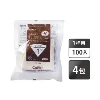 在飛比找momo購物網優惠-【CAFEC】三洋 ABACA 無漂白錐形濾紙 1-2人份 