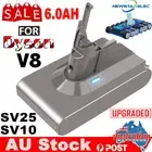 21.6V 6.0Ah For Dyson V8 Battery Absolute V8 Animal Motorhead Handheld SV10 SV25