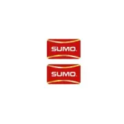 Sumo - Red, Gold and White rim decals - old school bmx