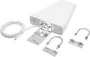 IsMwav 5G Full-Band Log Periodic Antenna 12dBi 698-4900MHz Outdoor Directional Antenna Network Signal Booster Amplifier SMA