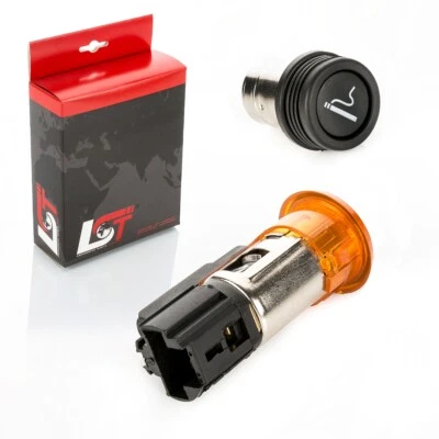 Cigarette Lighter Socket Orange 12V for Renault Vel Satis Espace