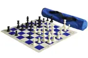US Chess Quiver Chess Set Combo - Blue