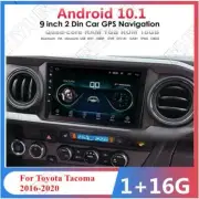 9'' For Android 10.1 1GB 16GB Car Stereo Radio GPS For Toyota Tacoma 2016-2020