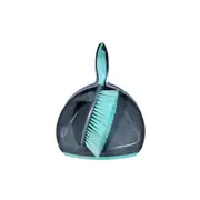 Compass Dustpan and Brush Set (Blue/Grey)