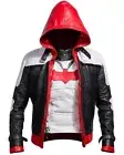 Batman Arkham Red Hood Knight Jason Todd Leather Jacket & Vest