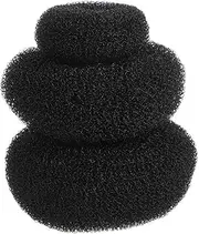 DINHEAROM 3Pcs Hair Bun Maker Hair Donut Accessories for Thin Hair Versatile Styling Tool for Adorable Chignon and Elegant Updos for Casual
