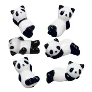 6Pcs sculpture chopstick stand Tableware Racks Ceramic Chopsticks Holder