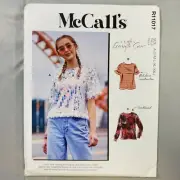 McCalls Pattern R11017 Misses Tops Stretch Knit Learn to Sew S M L XL XXL UNCUT