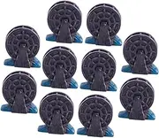 DIY Micro Landscape Accessory 10pcs Resin Mini Water Wheels for Home Office Decoration