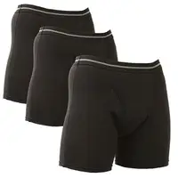 在飛比找樂天市場購物網優惠-男用平口輕尿失禁褲 50cc（黑色3入裝）日本製 渡嘉毛織