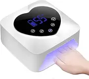 LED Nail Dryer with 30pcs Lamp Beads, Professional Nail Art Drying Tools, Automatic Sensor/5 Timer Setting, LCD Display Screen, for Gel Polish