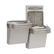 Elkay ‎LZSTL8WSLK Bottle Filling Station ezH2O Bi-Level ADA Cooler Grey Filtered