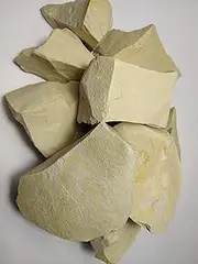 OlgaChalkShop Edible Yellow Ural 200g Clay for Sculpting Decorative Items & Simple Figurines