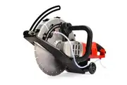 BAUMR-AG 3500W 350mm/14' Electric Concrete Demolition Cut-Off Saw, Wet and Dry Cutting, Diamond Blade, Vacuum Port, 15A Plug