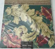 Vintage Fashion Industries Tablecloth Oval 60/84” Fall Leaves Cottagecore NEW