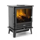 Dimplex Willowbrook 2000W Electric Heater/Fireplace Heat Settings/Remote Control