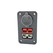 QC 3.0 PD Type-C Fast 12V Socket Panel Dual 50amp Anderson Redarc Enerdrive