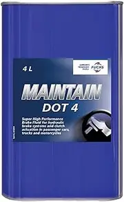 Fuchs Lubricants Maintain DOT 4 Brake Fluid 4 Liter