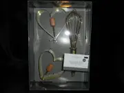 THRESHOLD SET OF TWO GOLD HEART PANCAKE MOLDS & WHISK SET NEW