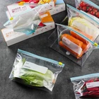 Storage Zip Shut Plastic Sack Organize Bags Freezer Bag Stand Up Zipper Bag