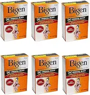 Bigen Permanent Powder Hair Color 59 Oriental Black 1 ea (Pack of 6)