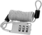 HEALEEP 1 Set Luggage Lock Replacement Cable Adjustable Locking Cord for Travel Bags Motorcycles and Electric Scooters Durable Spring Wire Rope for Enhanced Security