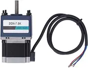 Stepper Gear Motor 2 Phase 4 Wire High Torsion Heat Electric Geared Motor Adjustable Speed Brass Coil Silicon Steel Rotor Metal Gears for Packaging Printing Textile