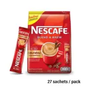 Nescafe " Rich Aroma " Blend & Brew Instant Coffee 3in1 ( 27 sachets / pack )
