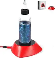 Magnetic Paint Mixer, Mini Vortex Paint Mixer with 20 440C Mixing Rotor, 10000Rpm, Anti-Slip Mat, Foot Patch, Lacquer Shaker Stirrer for DIY Models, Toys, Nail Spray Coloring