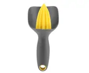 Ergonomic Manual Mini Lemon Squeezer Juicer For Lime Orange (Black)